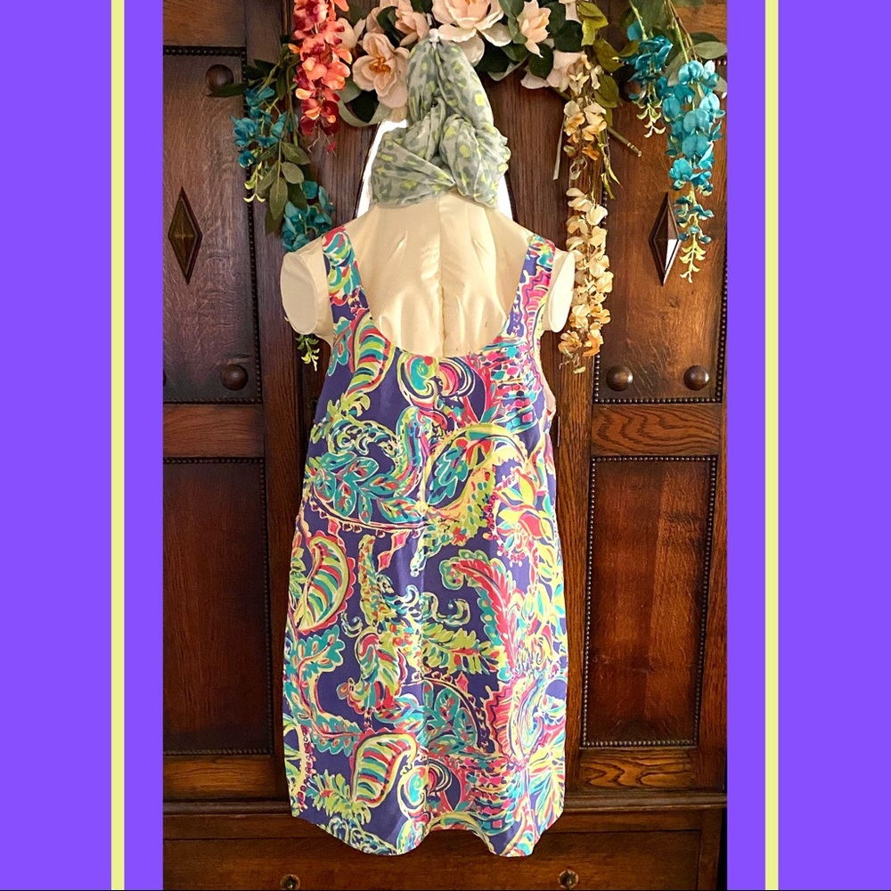 XL Lilly Pulitzer Silk Toucan Play Poppy dress